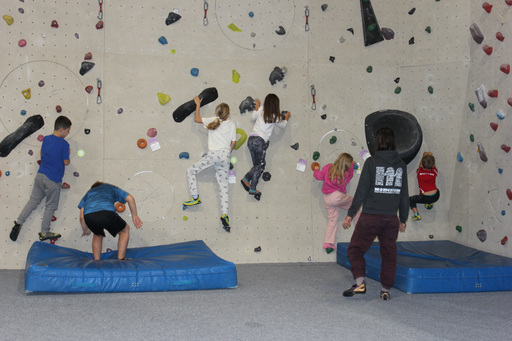 Bouldern im Momentum Olten